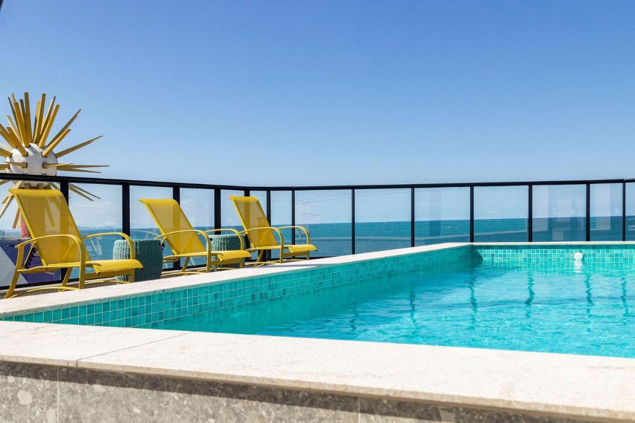 Aion Suites 205 - Lindo Apartamento Com Vista Para O Mar, A 60M Da Praia De Bombinhas, Com Piscina E Academia No Rooftop. Εξωτερικό φωτογραφία