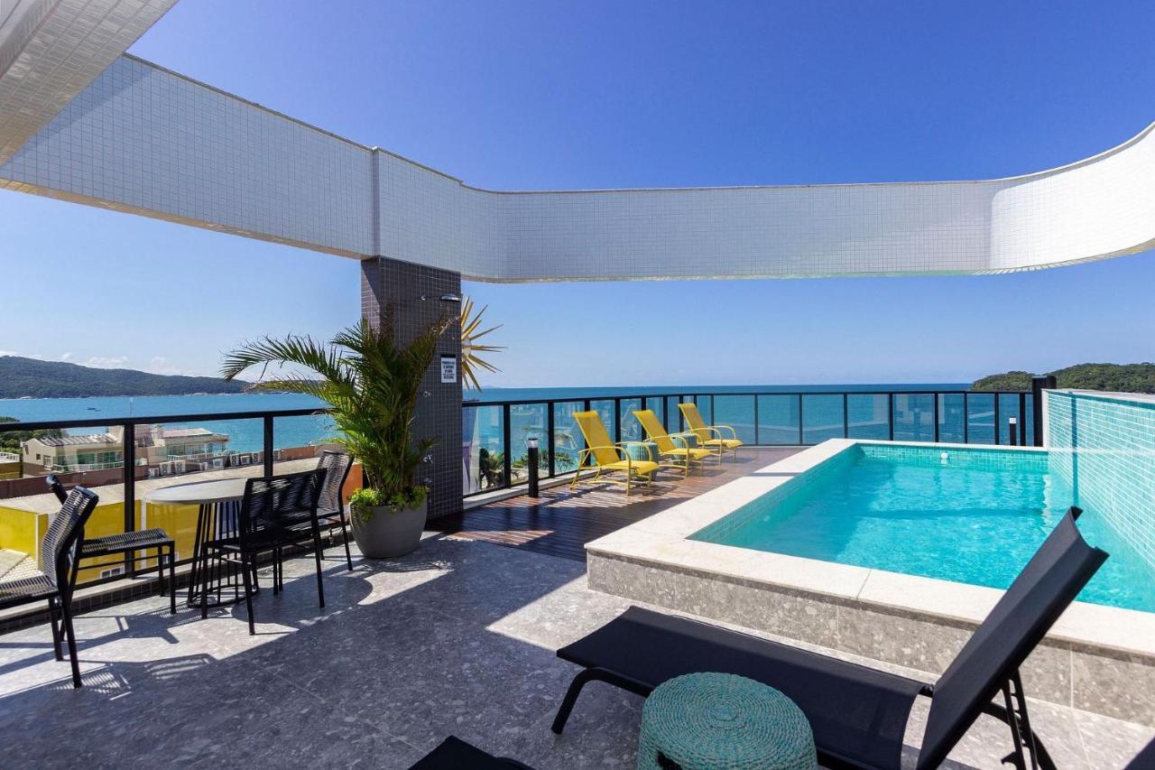 Aion Suites 205 - Lindo Apartamento Com Vista Para O Mar, A 60M Da Praia De Bombinhas, Com Piscina E Academia No Rooftop. Εξωτερικό φωτογραφία