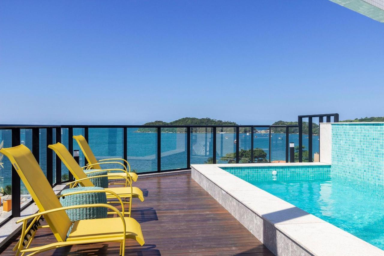 Aion Suites 205 - Lindo Apartamento Com Vista Para O Mar, A 60M Da Praia De Bombinhas, Com Piscina E Academia No Rooftop. Εξωτερικό φωτογραφία