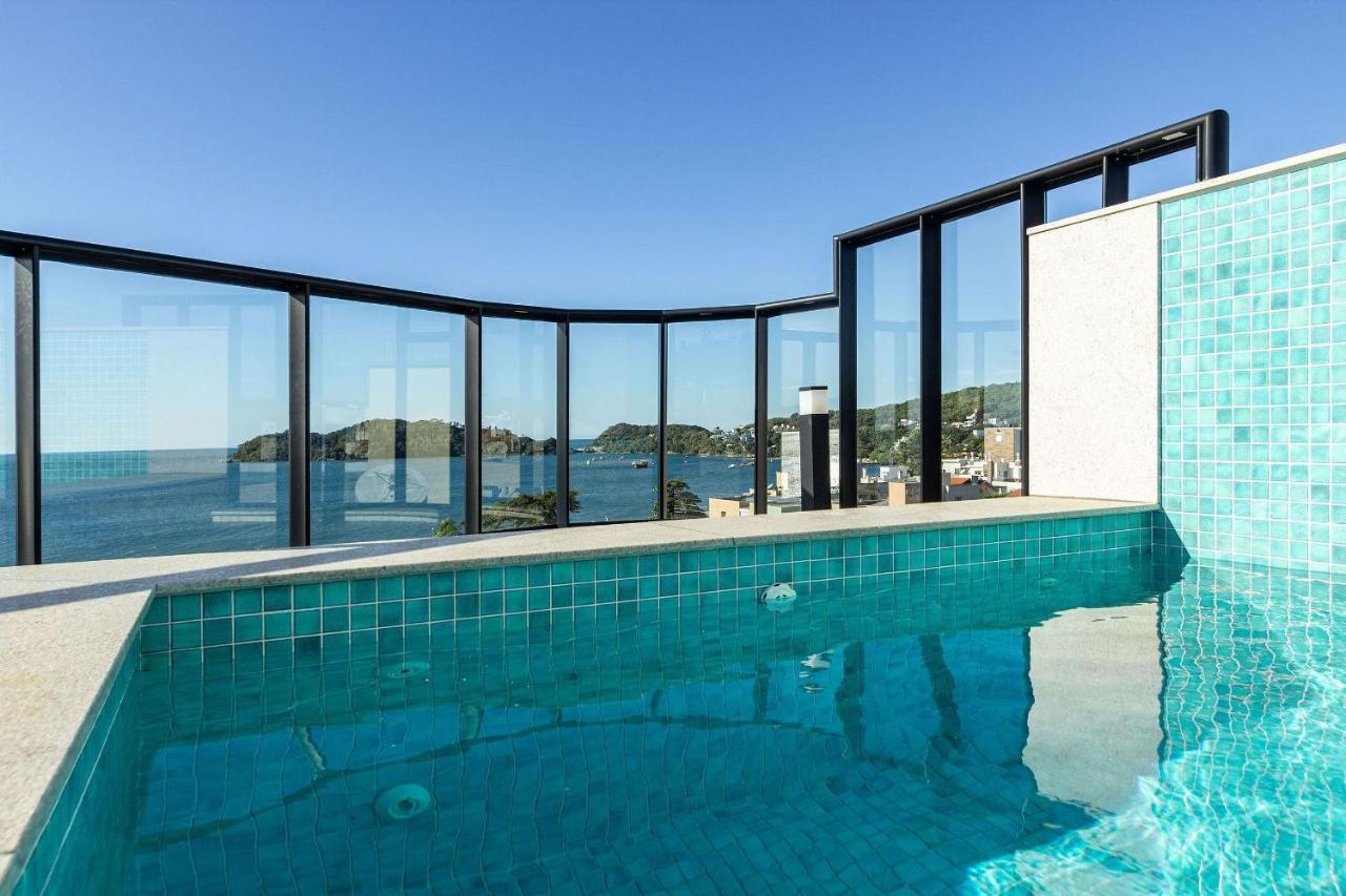 Aion Suites 205 - Lindo Apartamento Com Vista Para O Mar, A 60M Da Praia De Bombinhas, Com Piscina E Academia No Rooftop. Εξωτερικό φωτογραφία