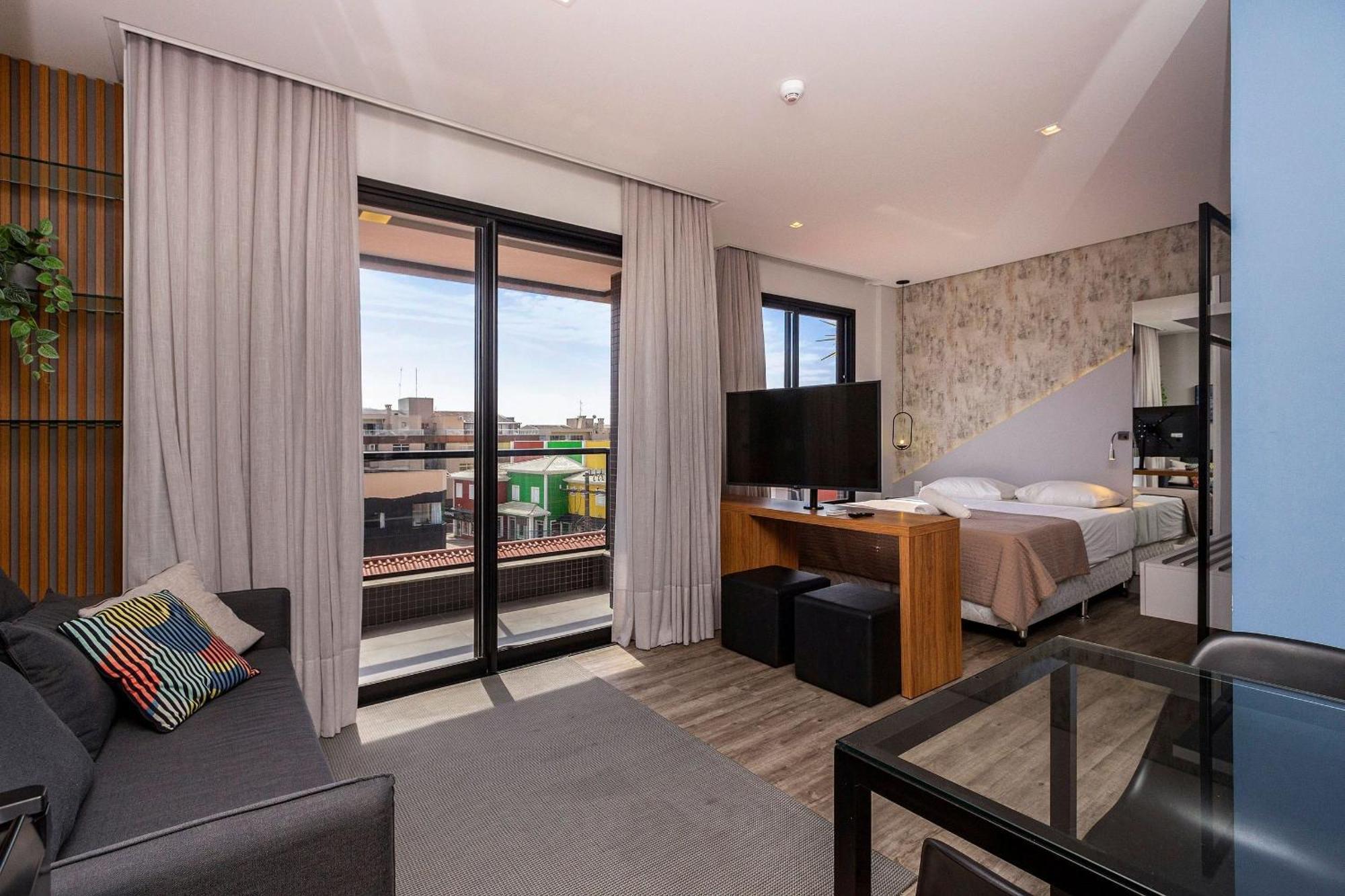 Aion Suites 205 - Lindo Apartamento Com Vista Para O Mar, A 60M Da Praia De Bombinhas, Com Piscina E Academia No Rooftop. Εξωτερικό φωτογραφία