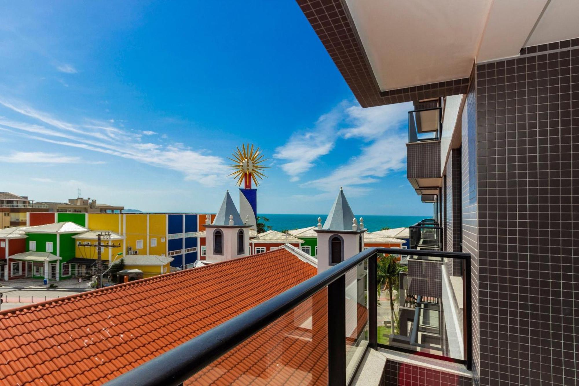 Aion Suites 205 - Lindo Apartamento Com Vista Para O Mar, A 60M Da Praia De Bombinhas, Com Piscina E Academia No Rooftop. Εξωτερικό φωτογραφία